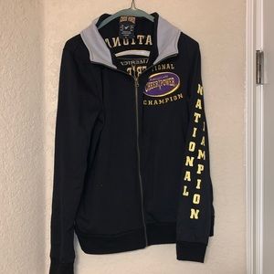 Soft Zip-Up Cheer Power National Champion Jacket